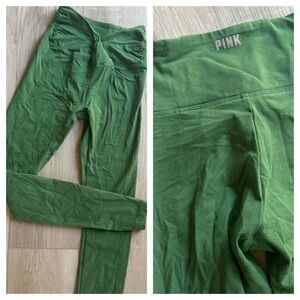 PINK by Victoria’s Secret Green Leggings Yoga Pants Size XS